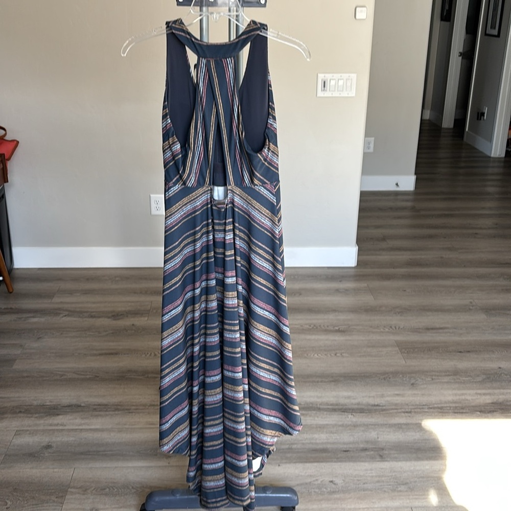 Prana Saxon Shell Stripe Dress (MEDIUM) - Picture 5 of 16
